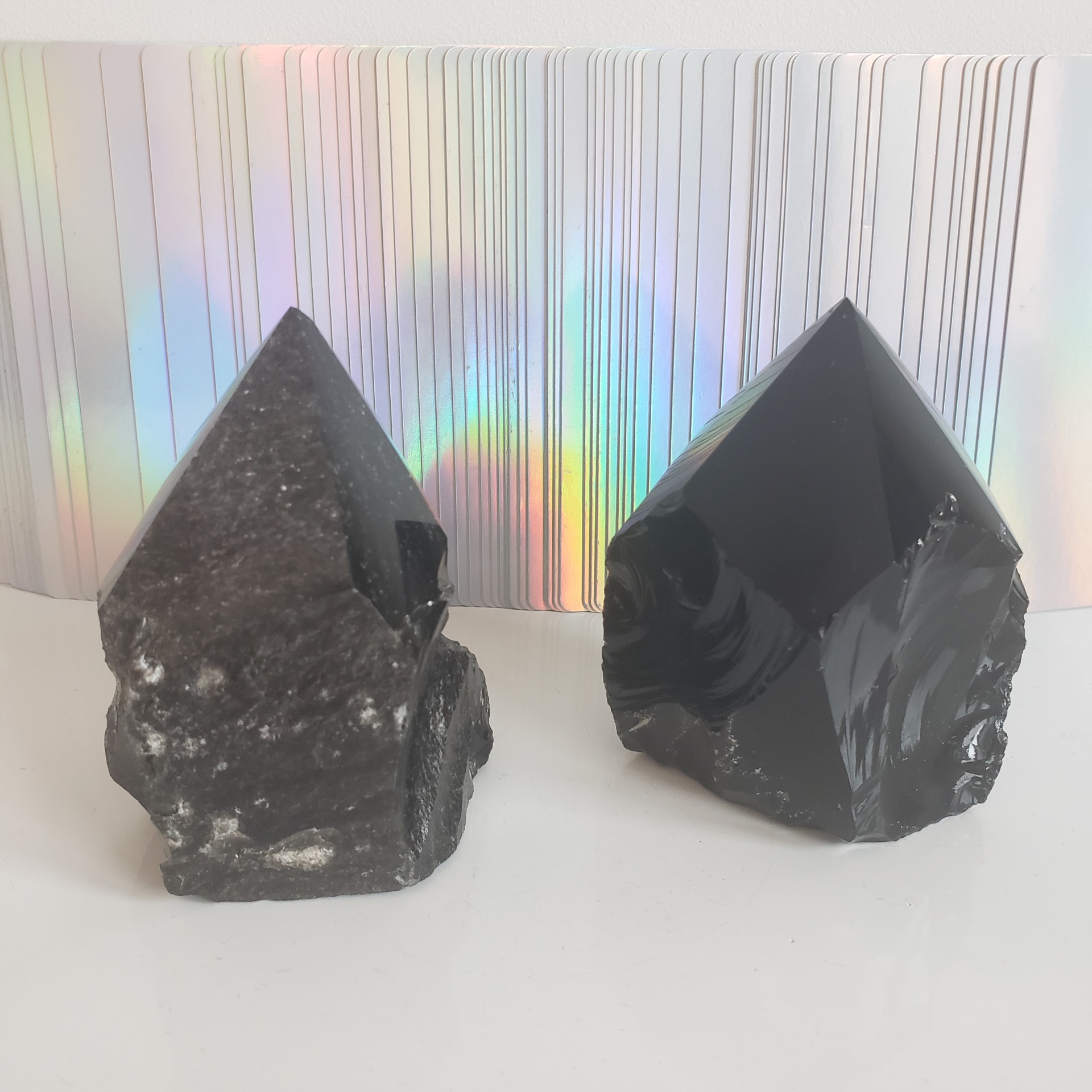 Energy Crystals Obsidian Point L (3)