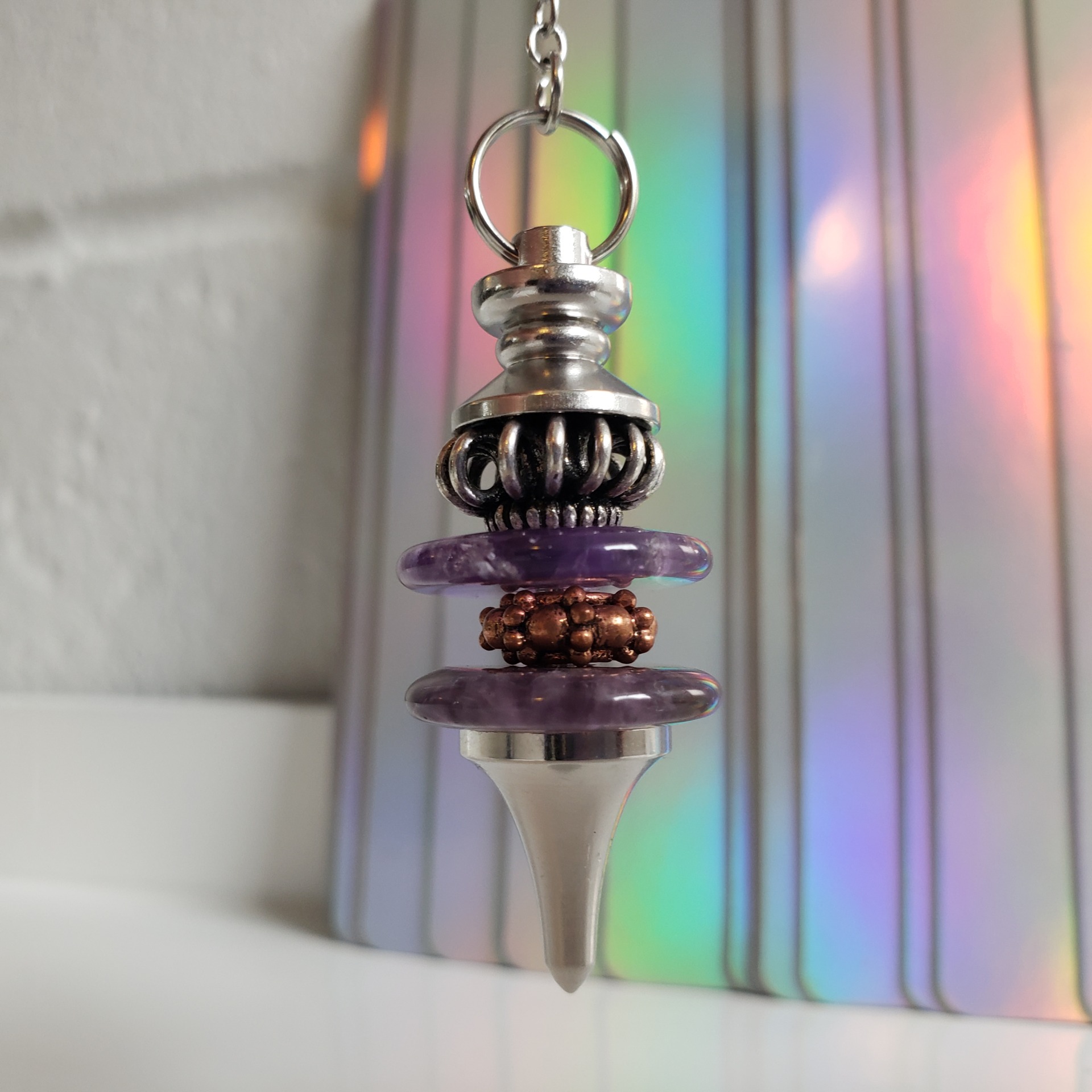 Energy Crystals Pendulum 1 Amethyst Lapis LAzuli 1