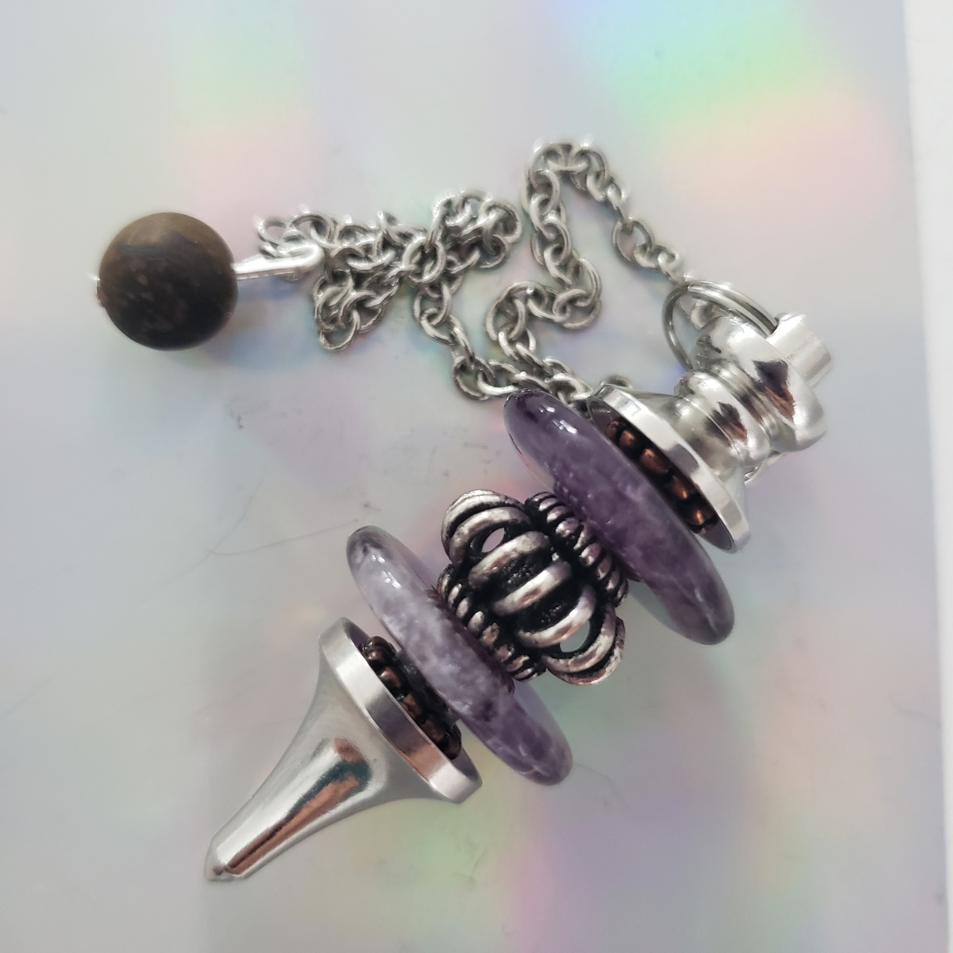 Energy Crystals Pendulum Amethyst 3 4 3