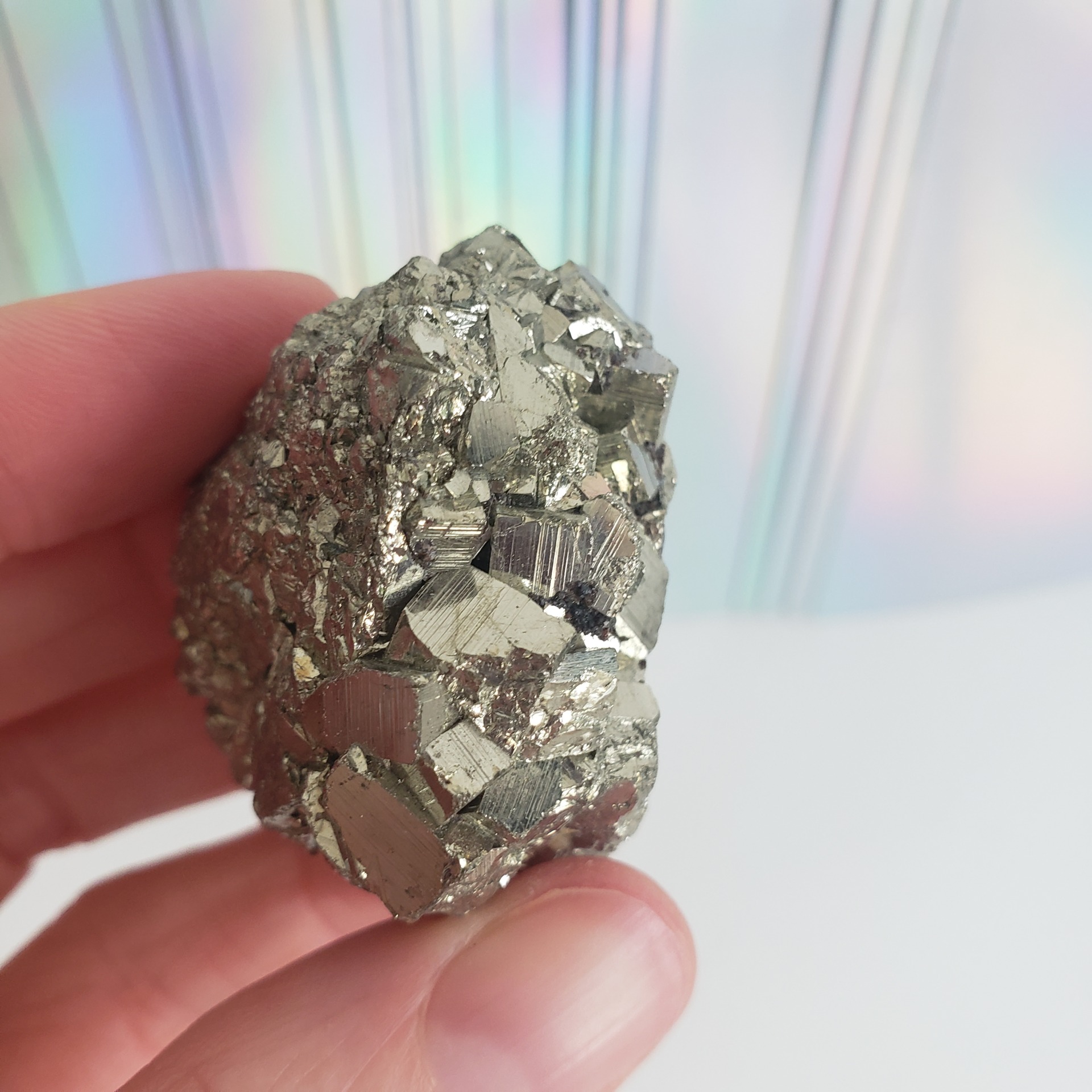Energy Crystals Pyrite Cluster (1)