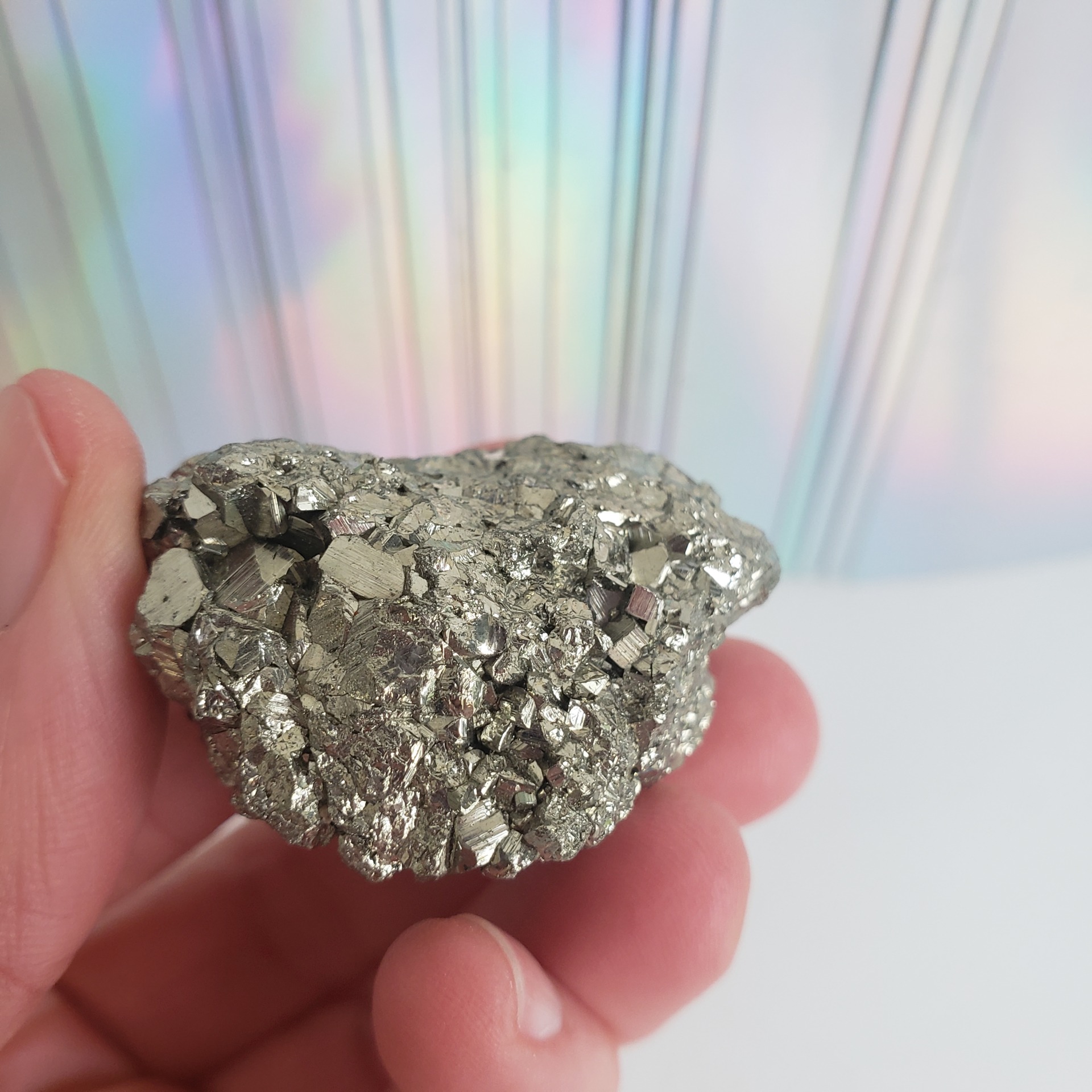 Energy Crystals Pyrite Cluster (11)
