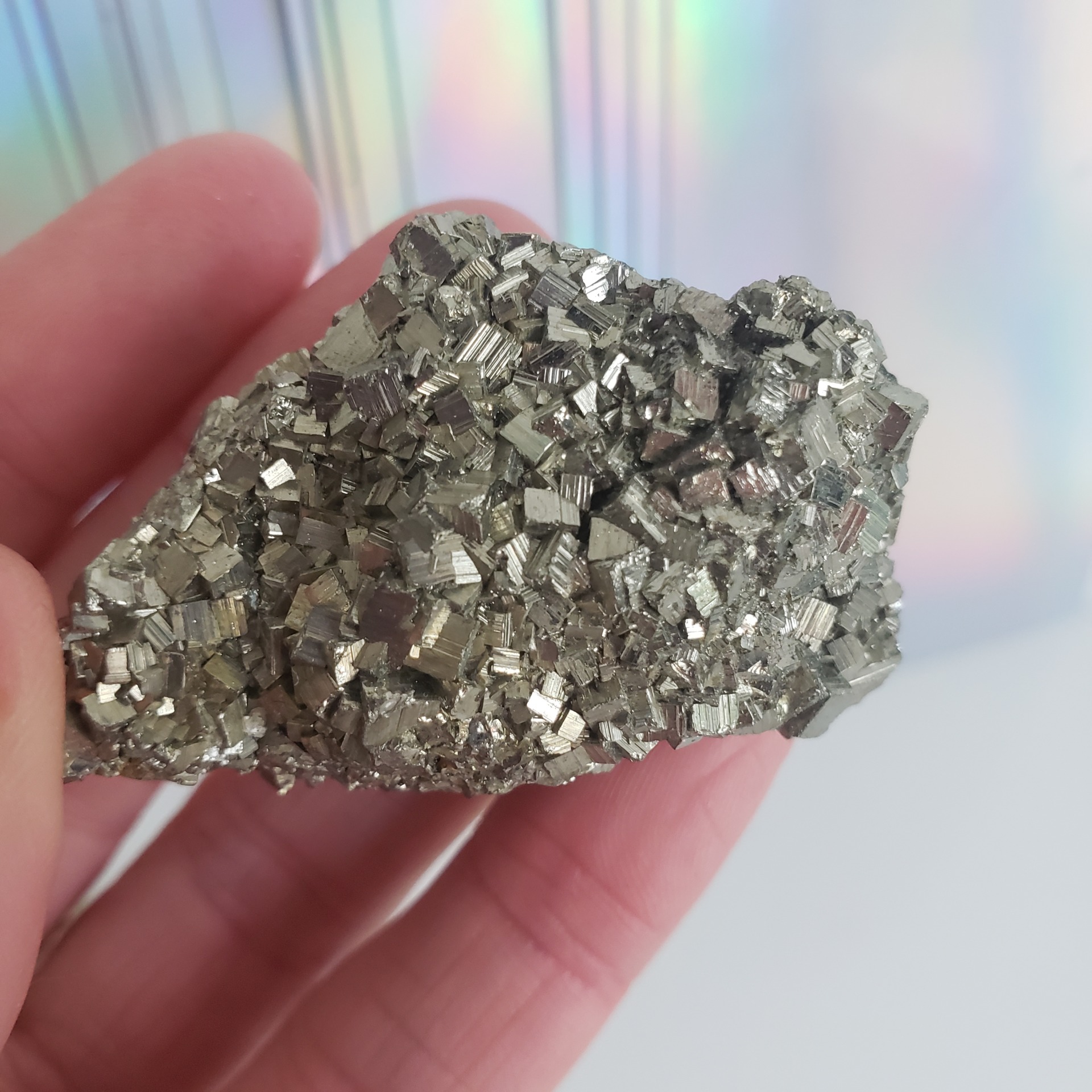 Energy Crystals Pyrite Cluster (6)