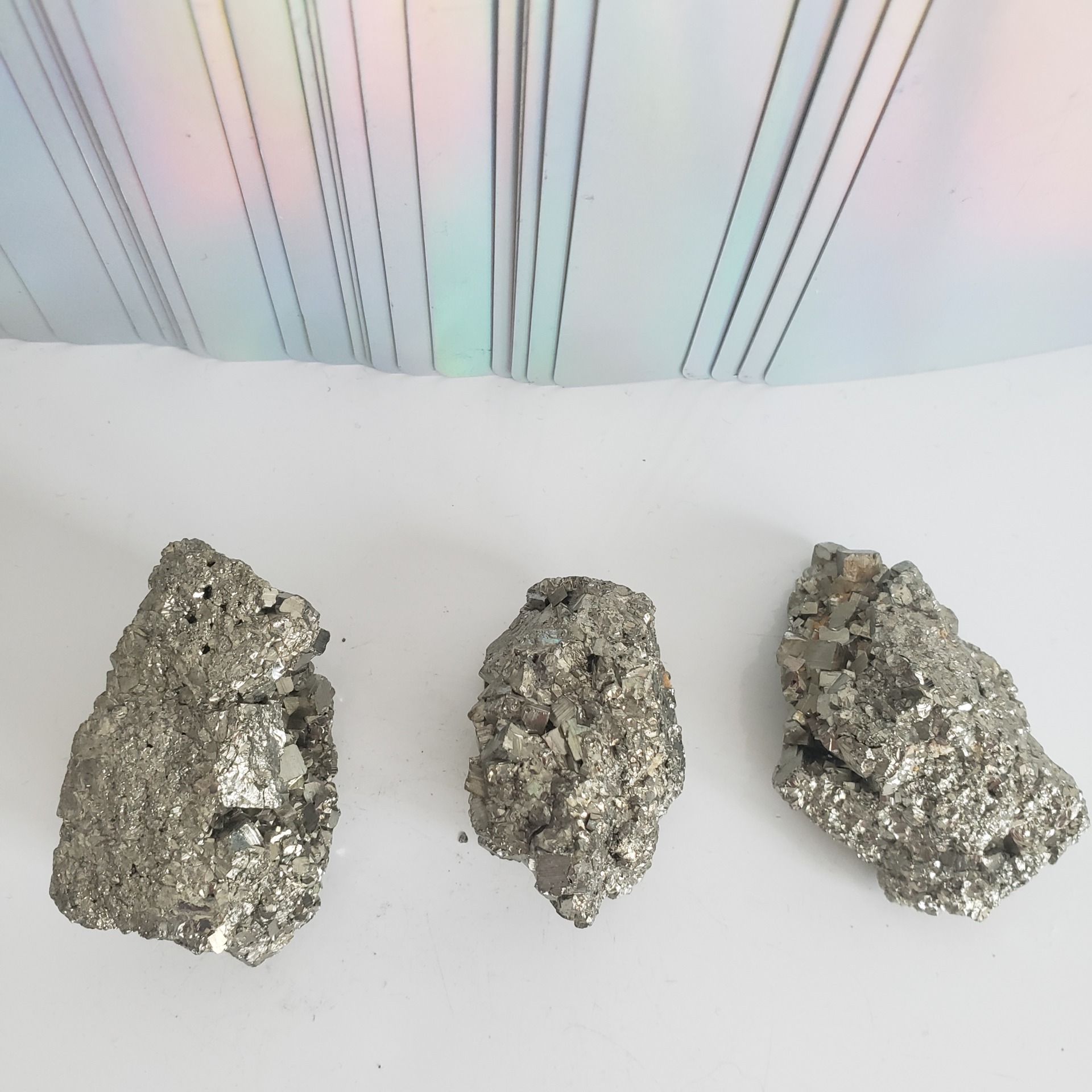 Energy Crystals Pyrite Cluster (7)