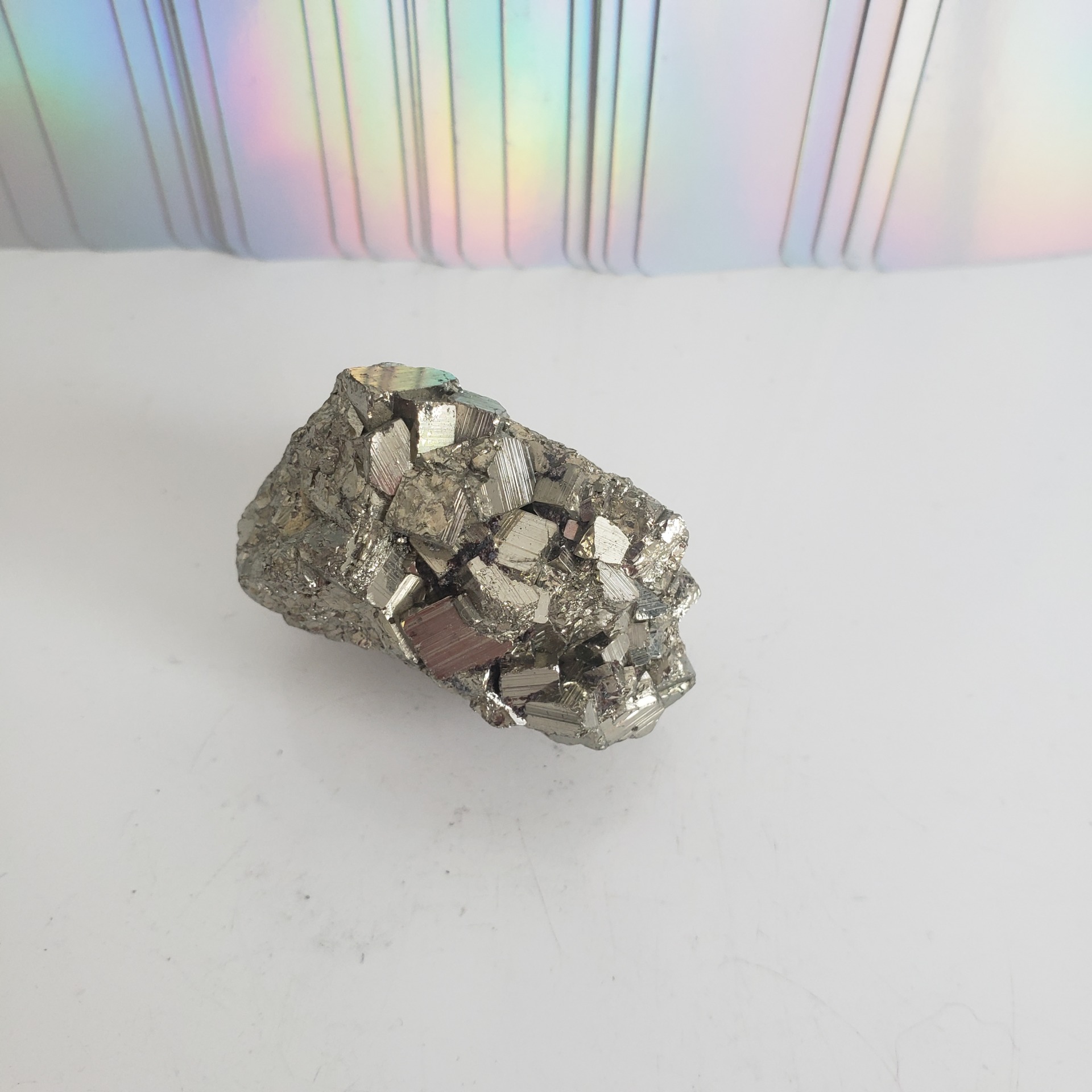Energy Crystals Pyrite Cluster (8)