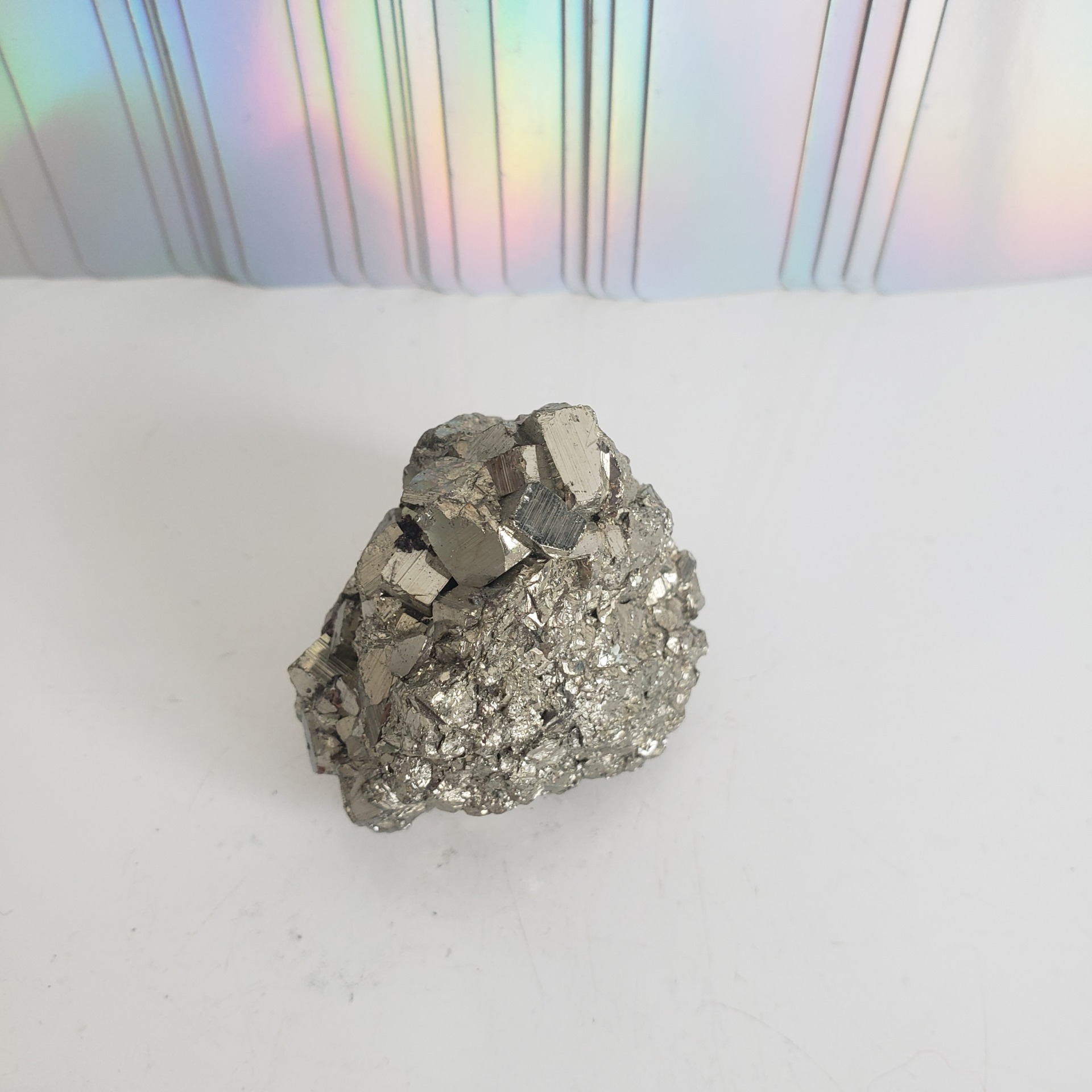 Energy Crystals Pyrite Cluster (9)