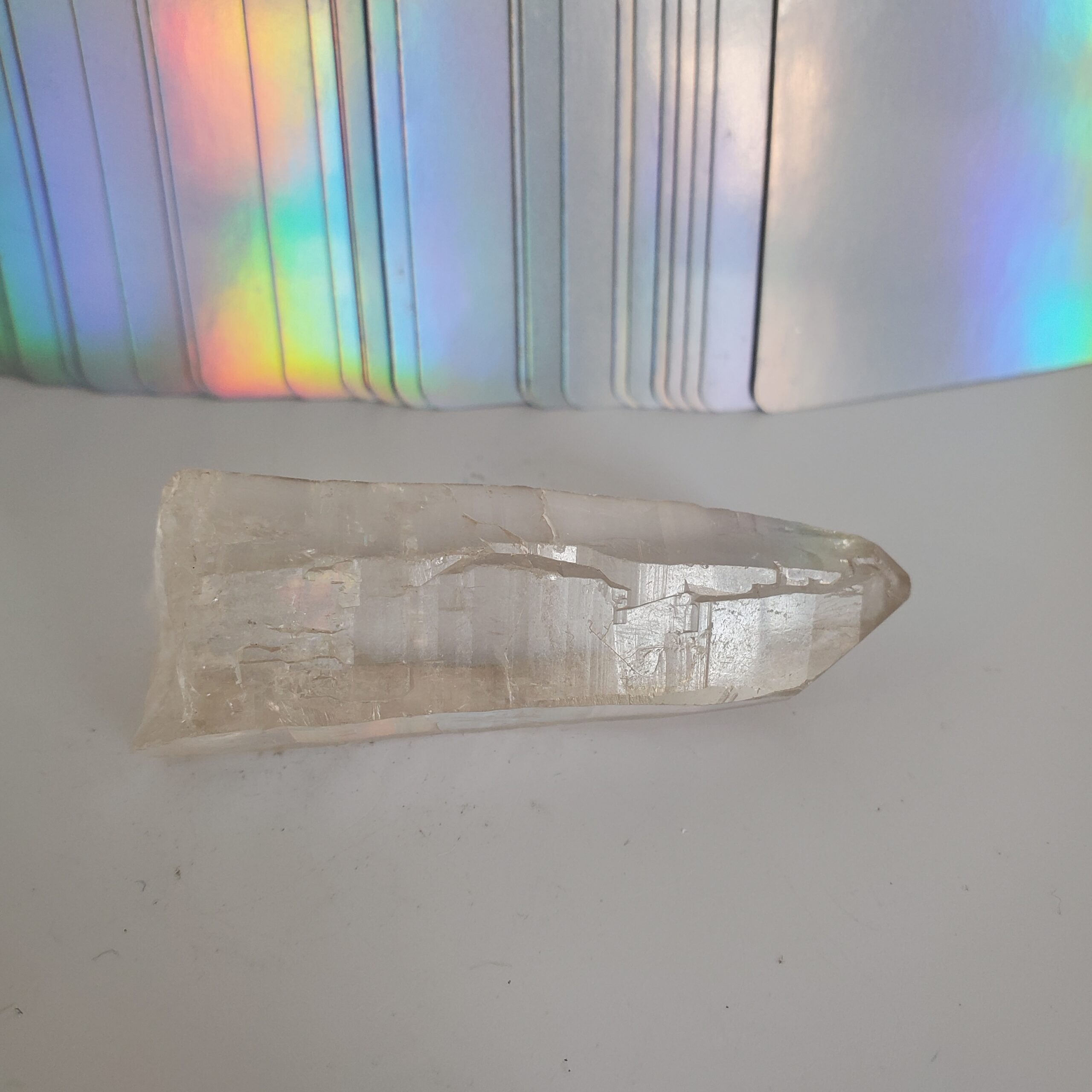 clear quartz raw point