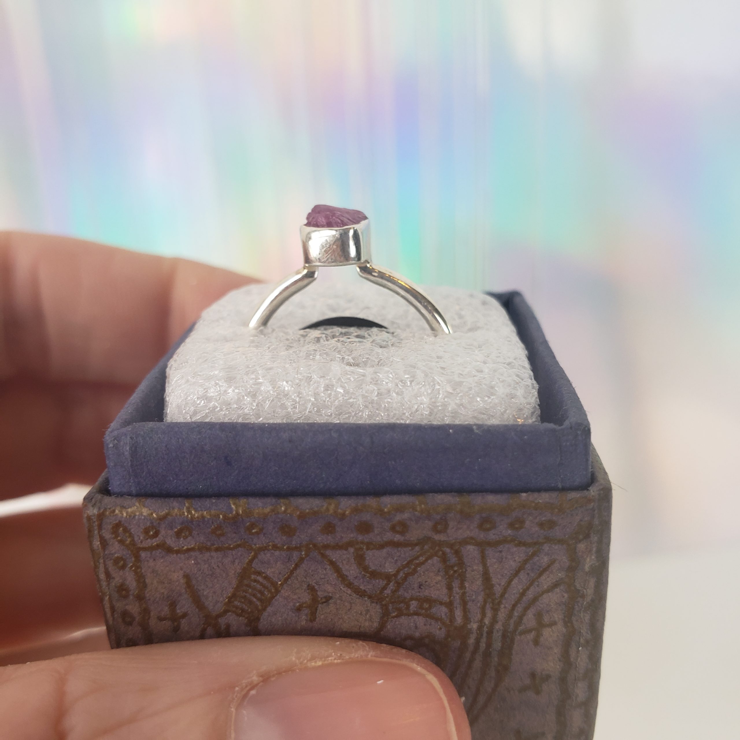 Energy Crystals Ruby Ring S2 6