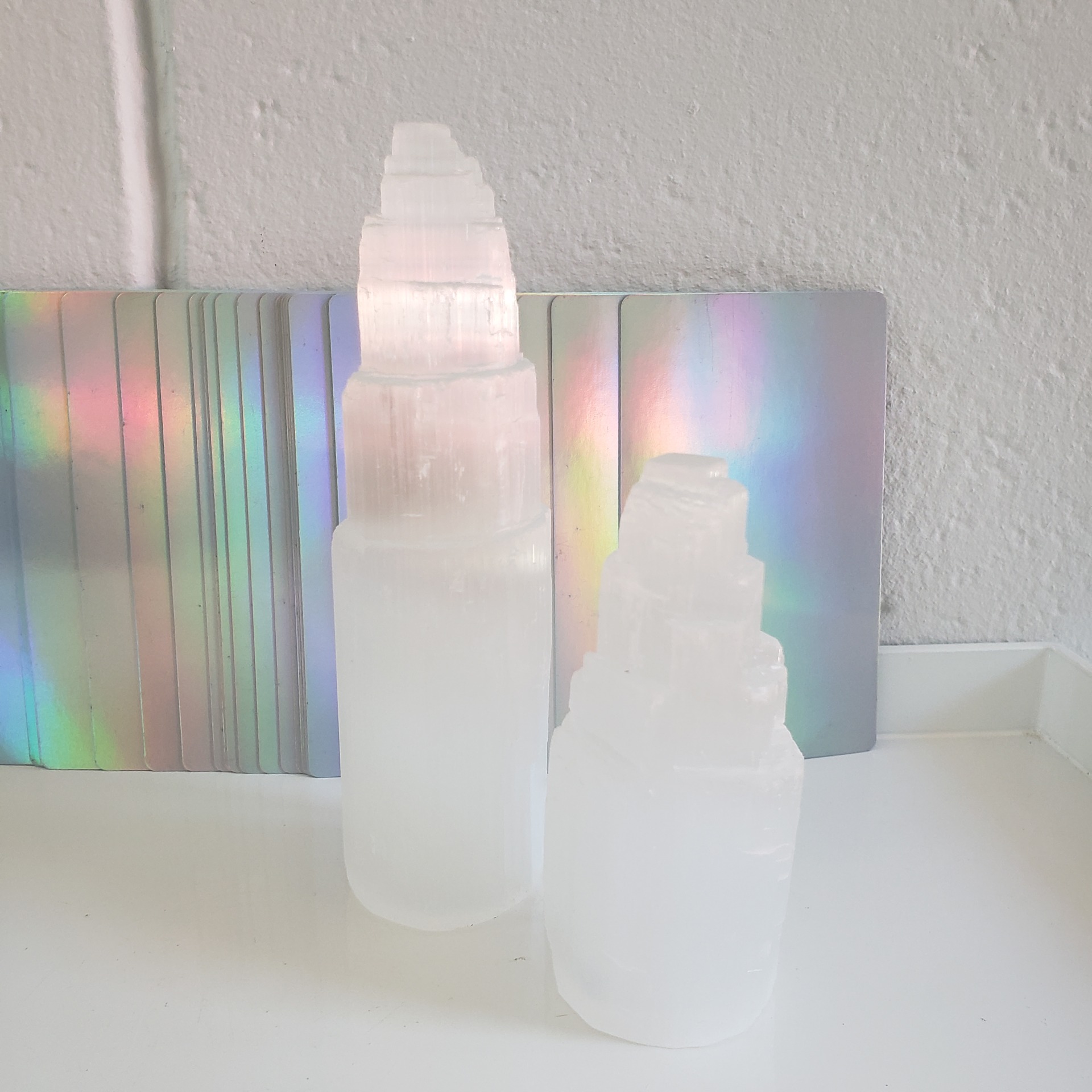 Energy Crystals Selenite Tower 1