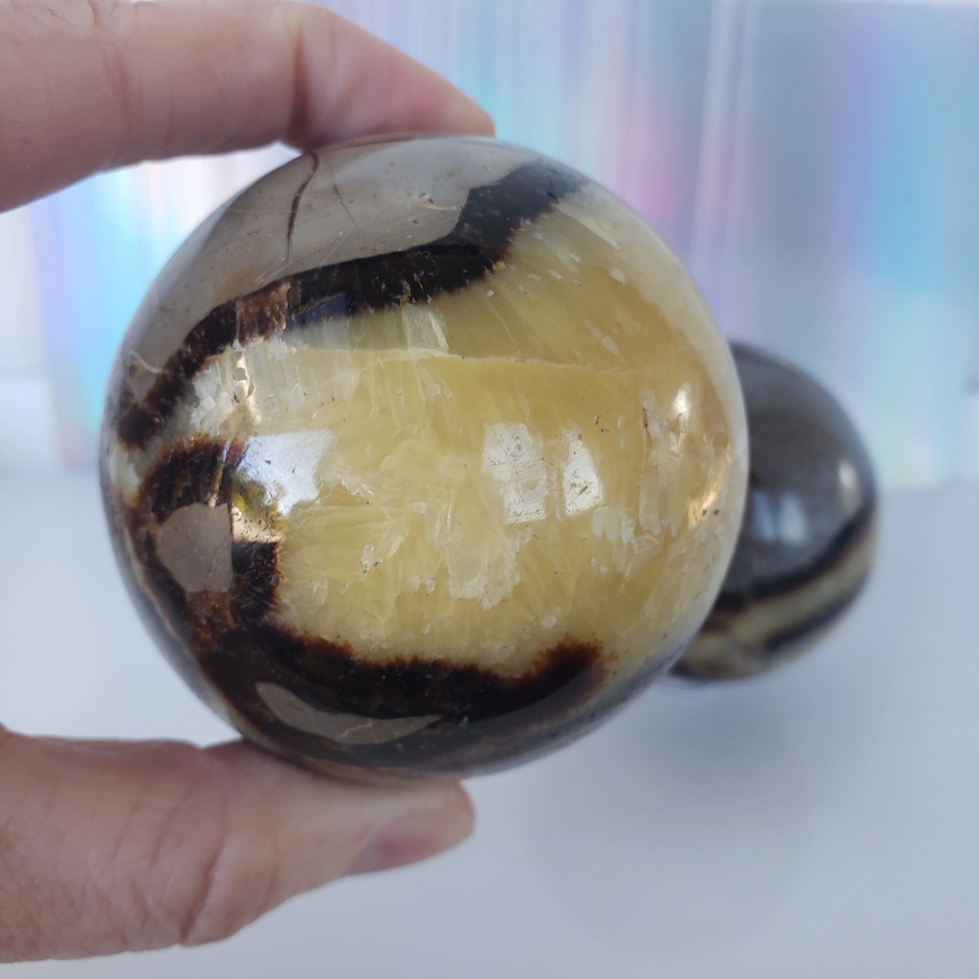 Energy Crystals Septarian Sphere 7