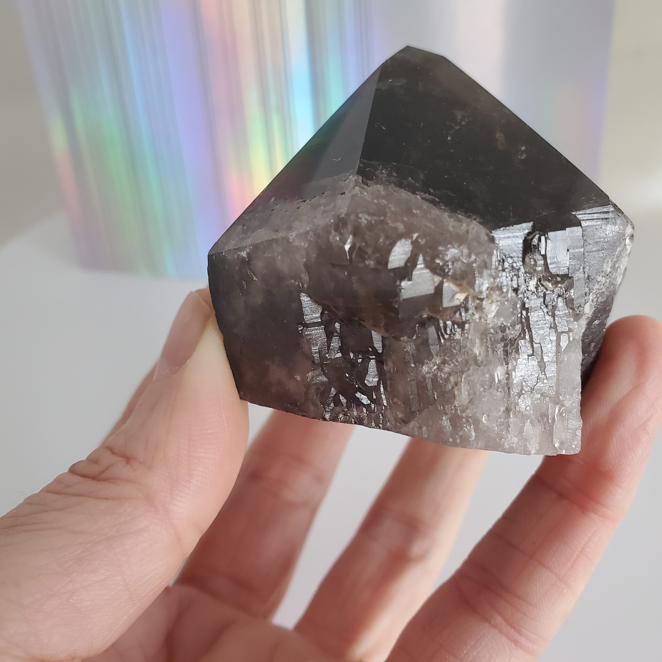 smoky quartz point