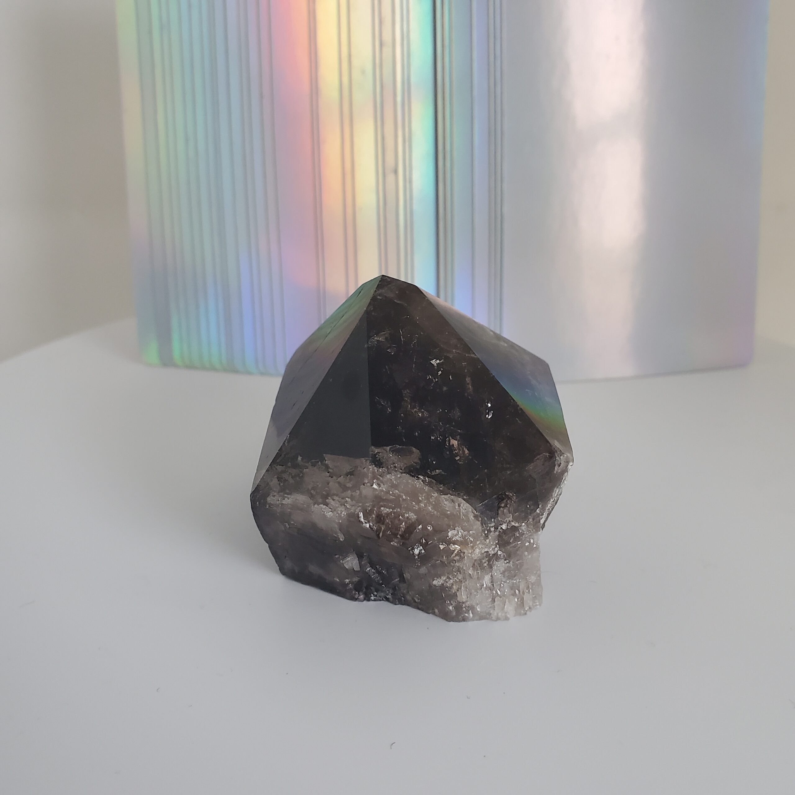smoky quartz point