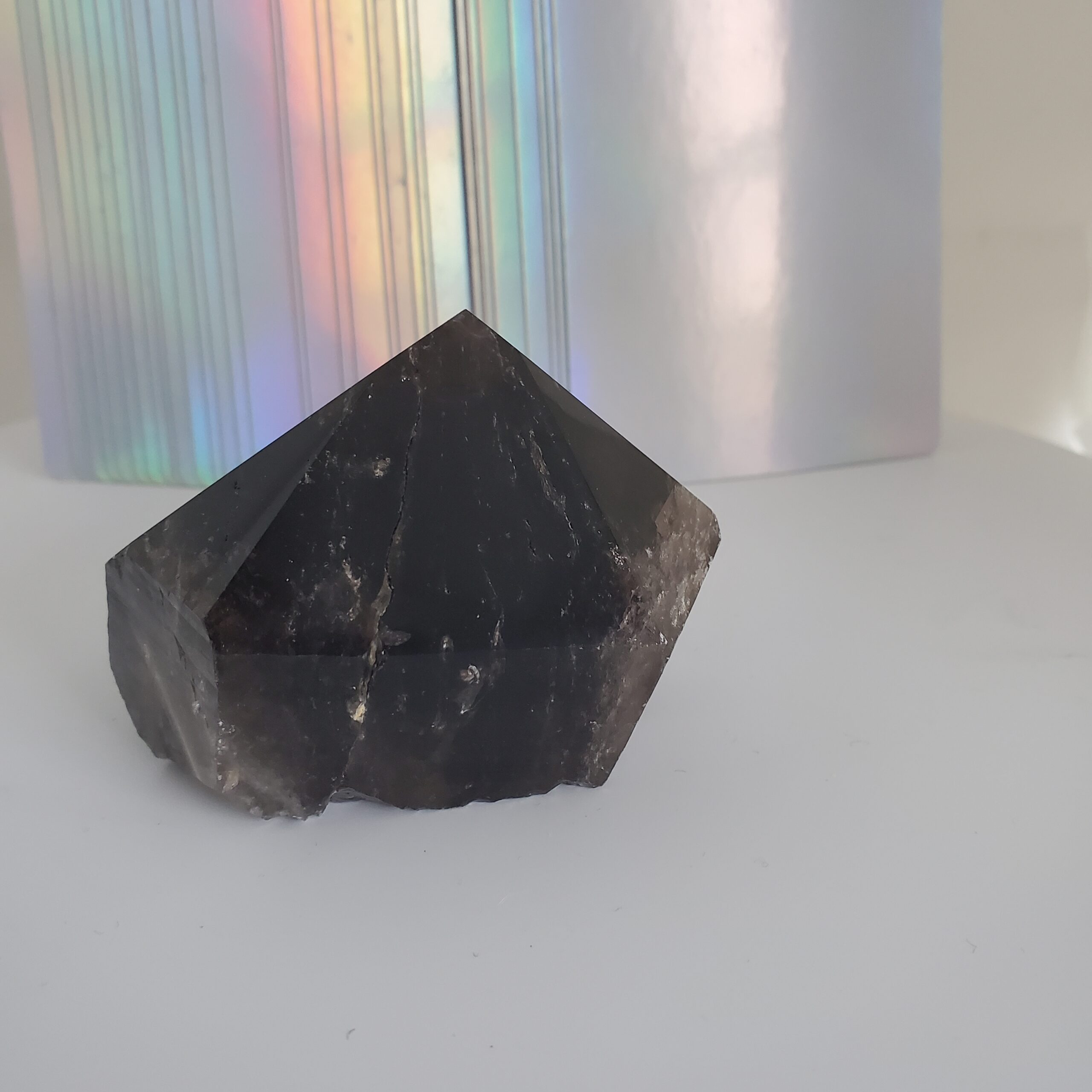 smoky quartz point