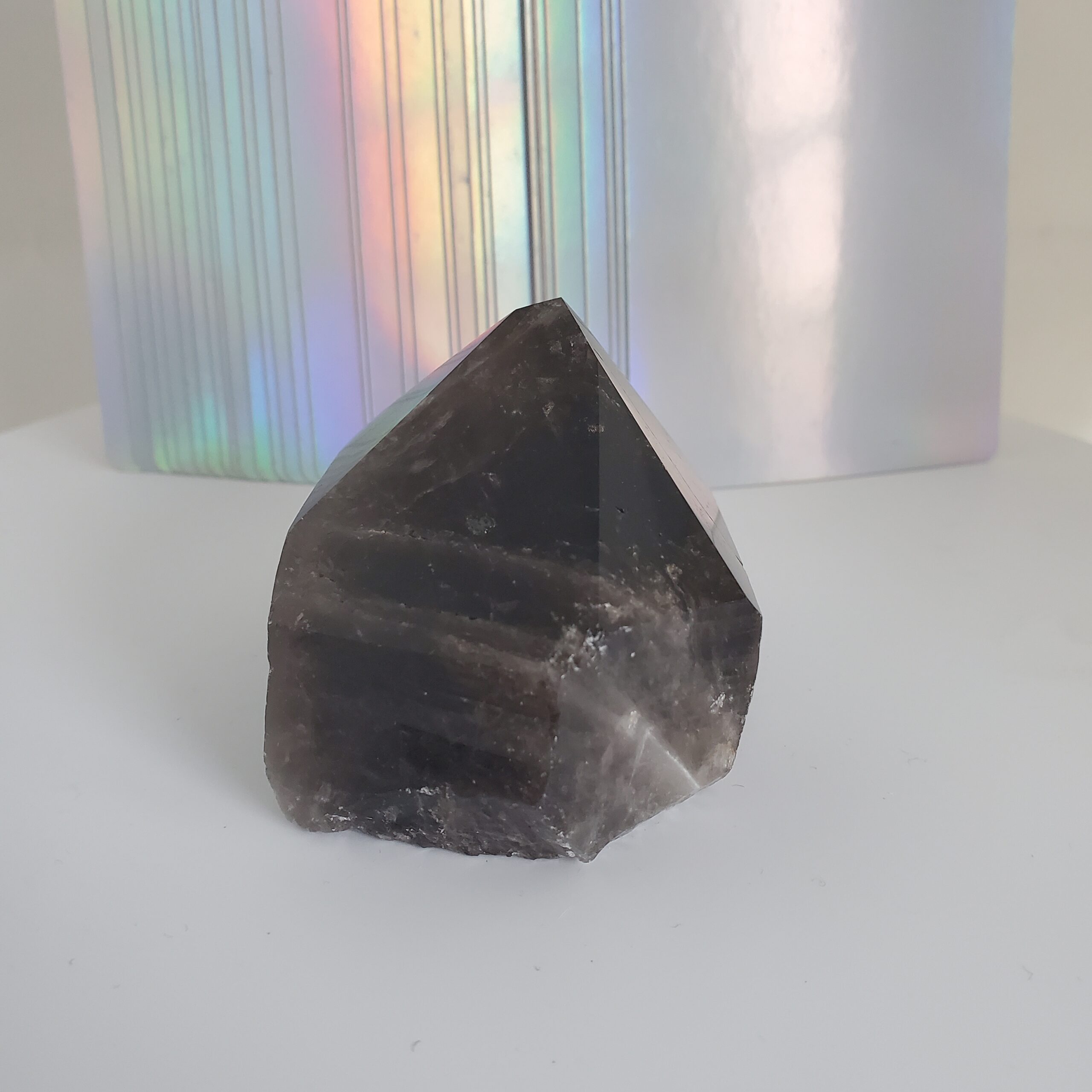 smoky quartz point