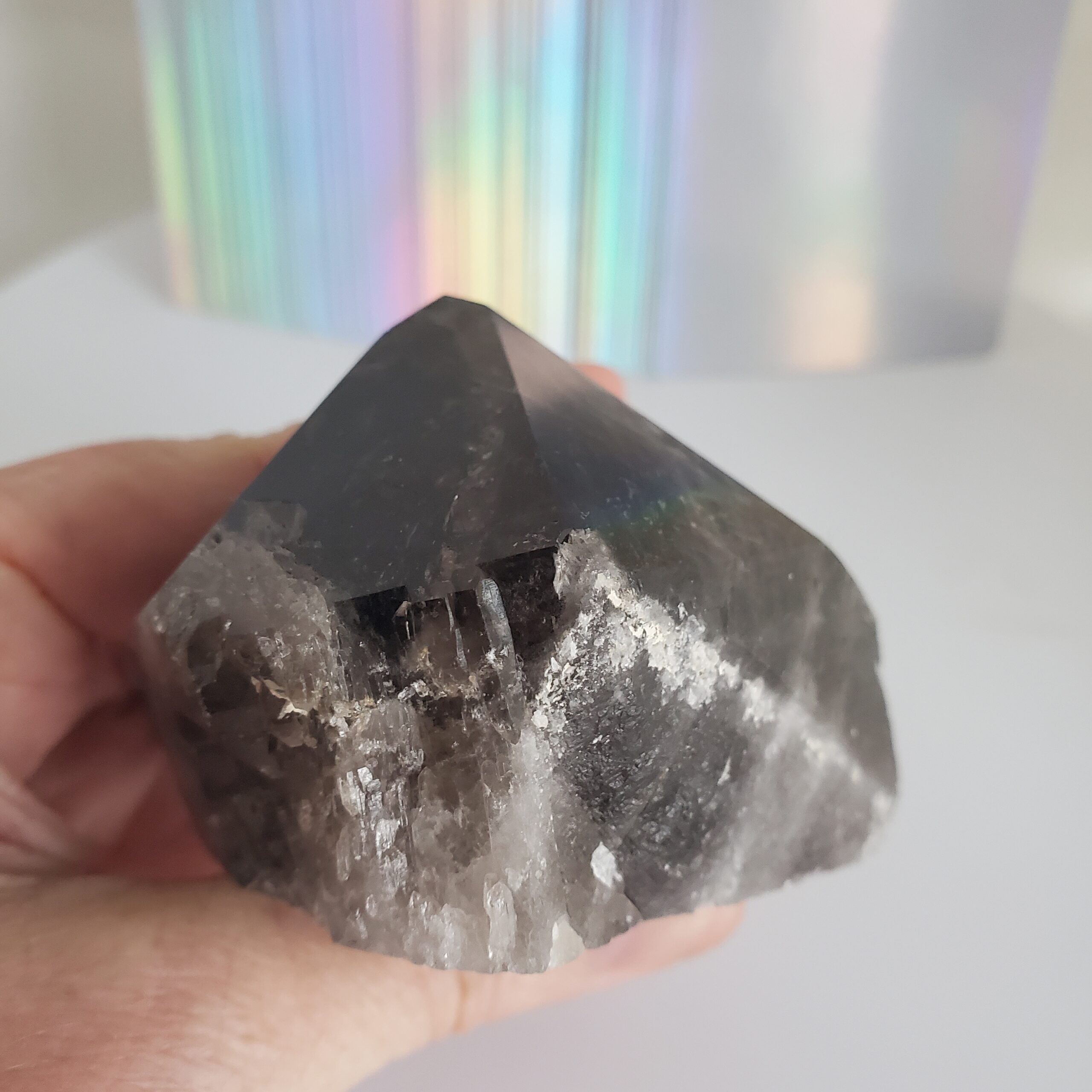 smoky quartz point