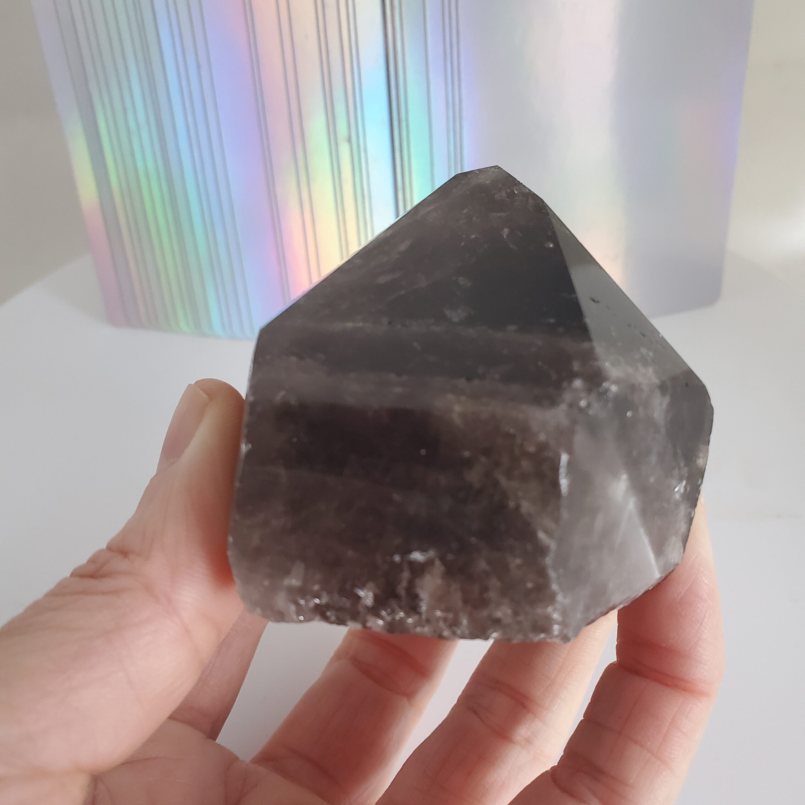 smoky quartz point
