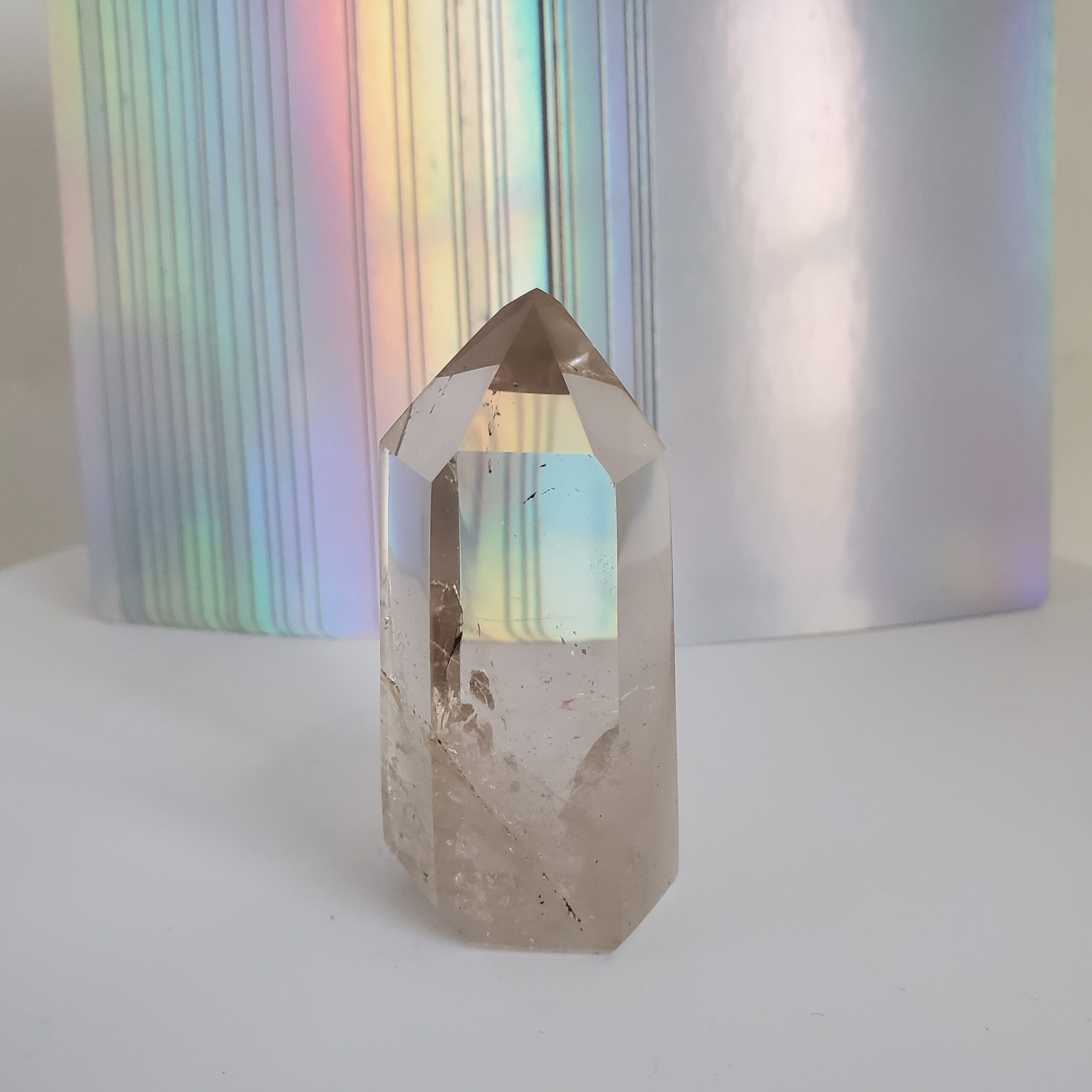 smoky quartz tower (s)