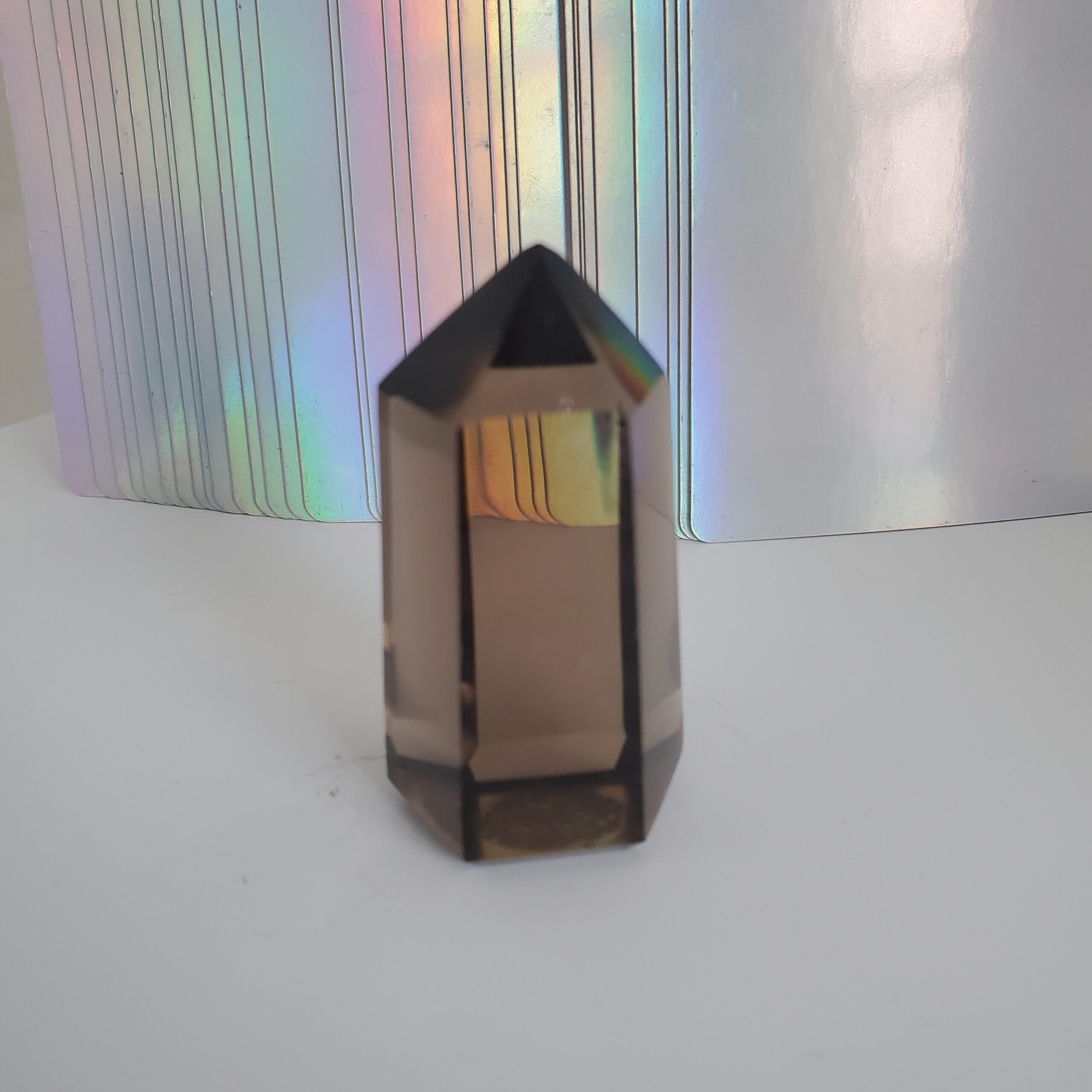 smoky quartz tower (xs)