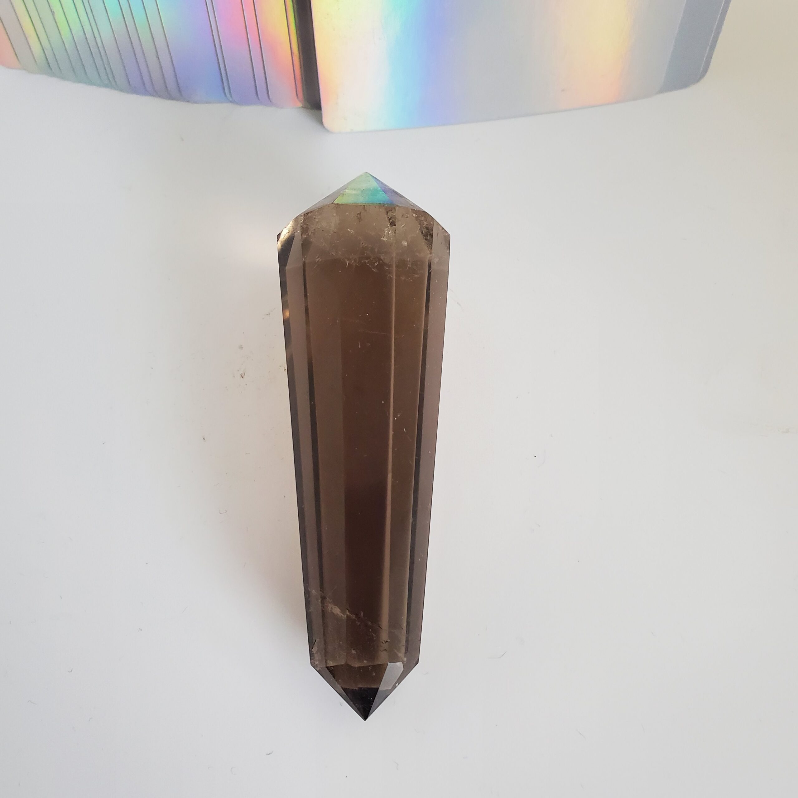 smoky quartz vogel wand #2