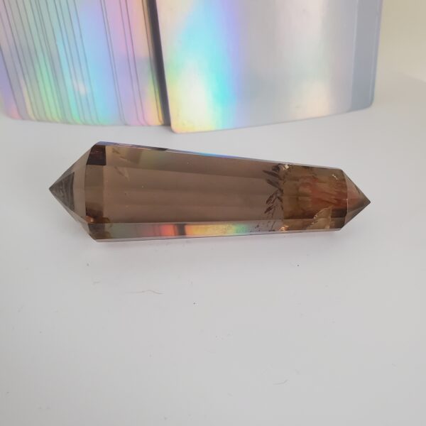 smoky quartz vogel wand #3
