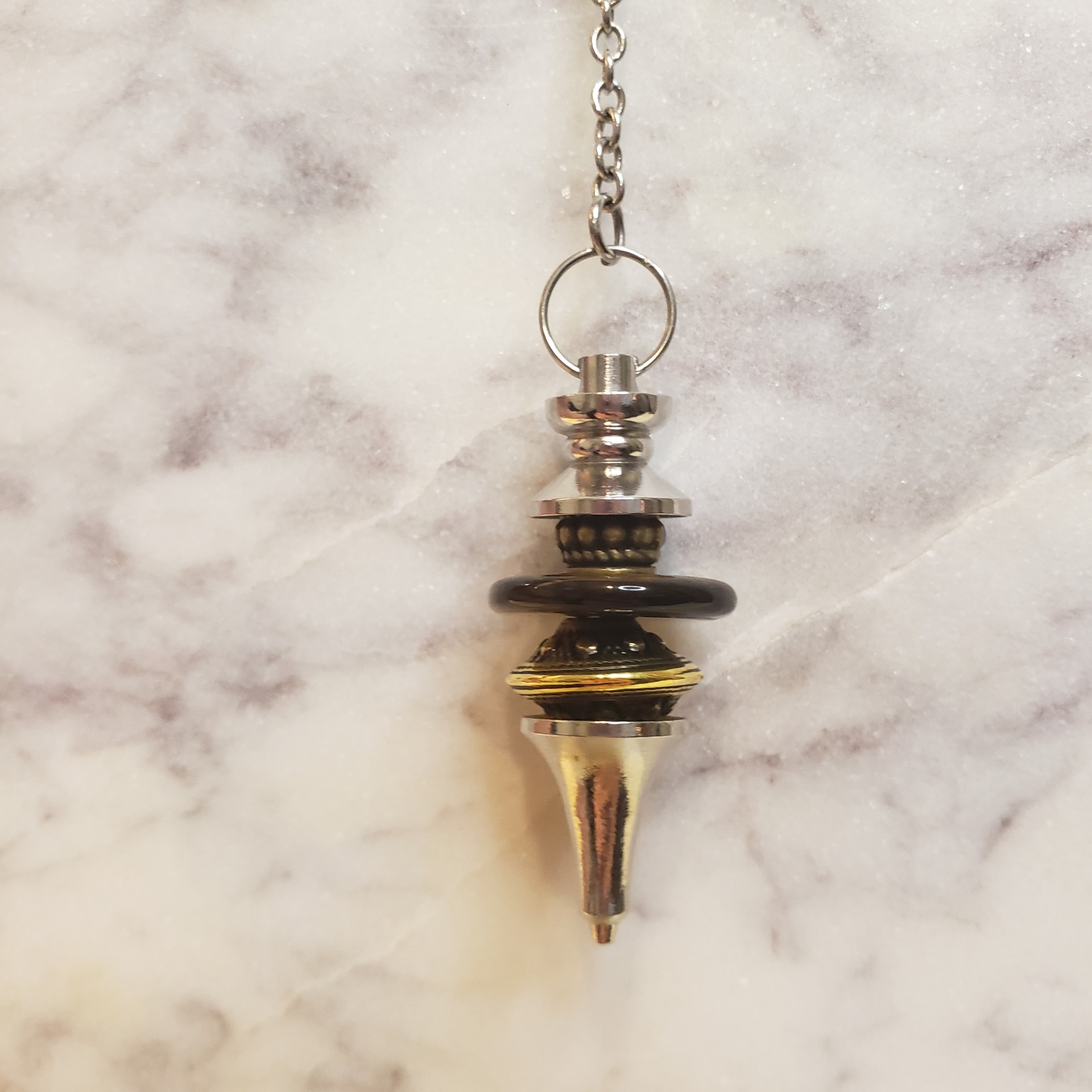 tigers eye pendulum 1