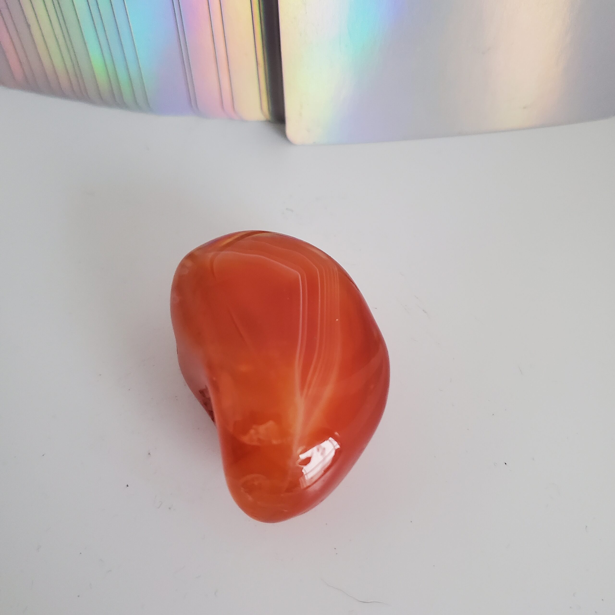 carnelian palm stone (copy)