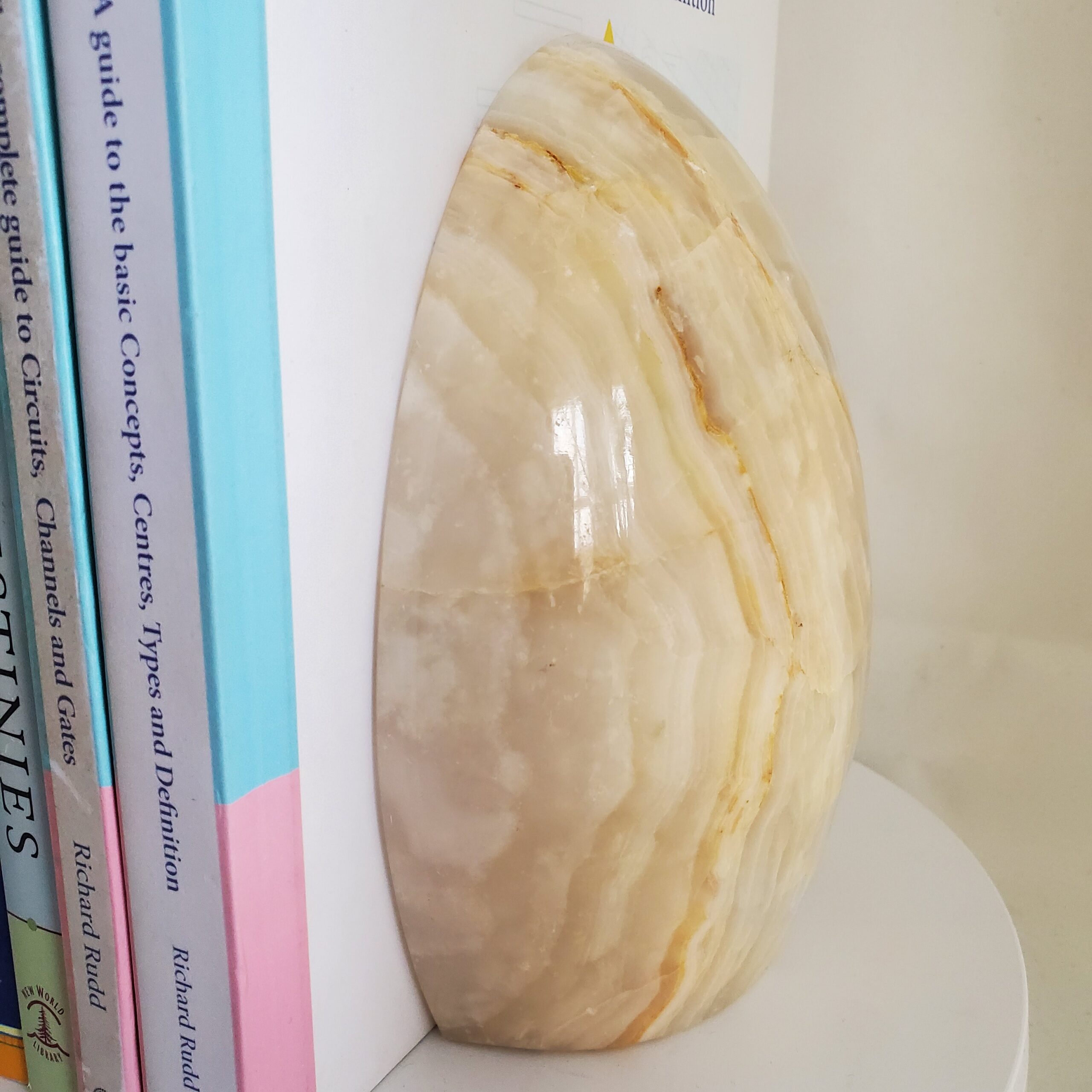 onyx bookend pair