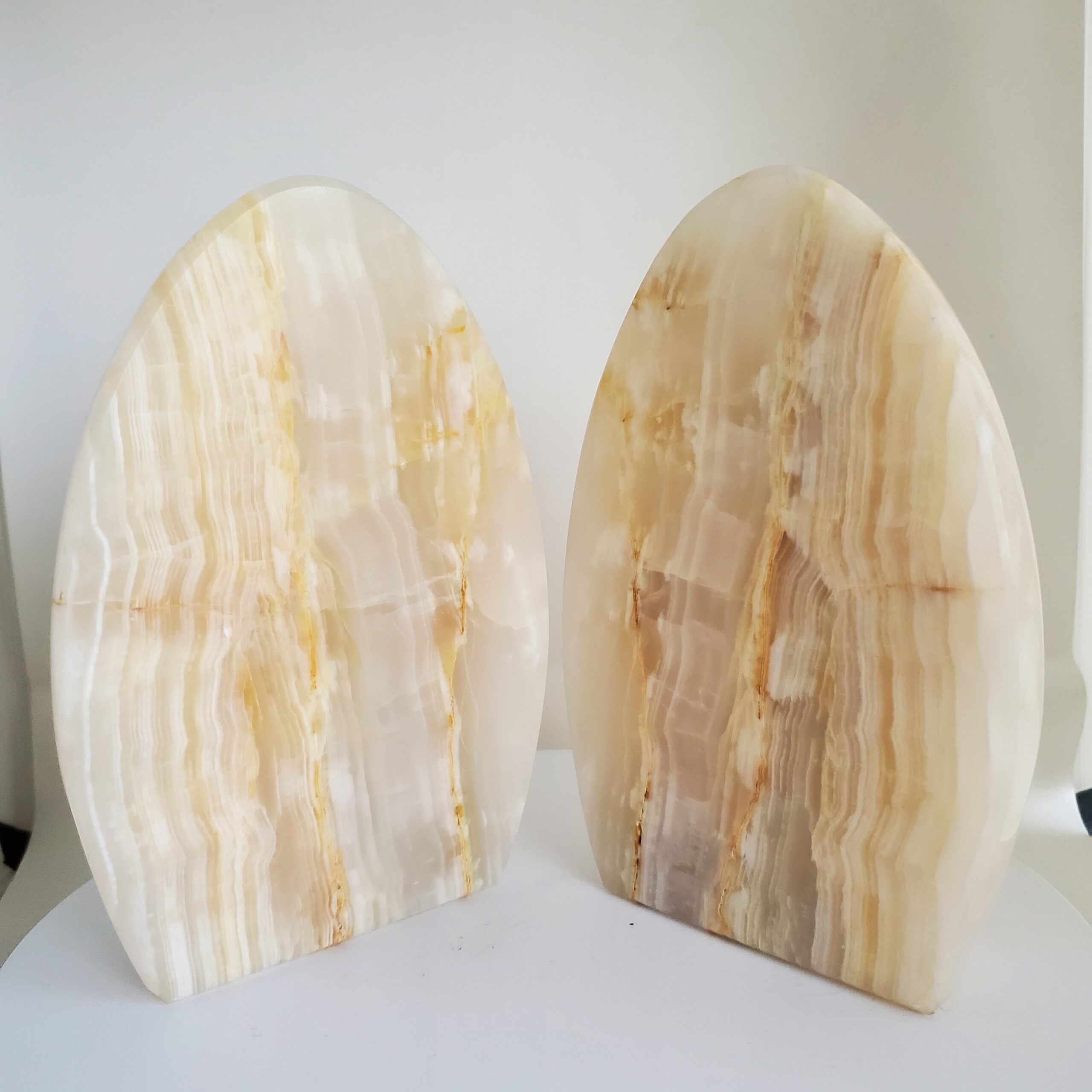 onyx bookend pair