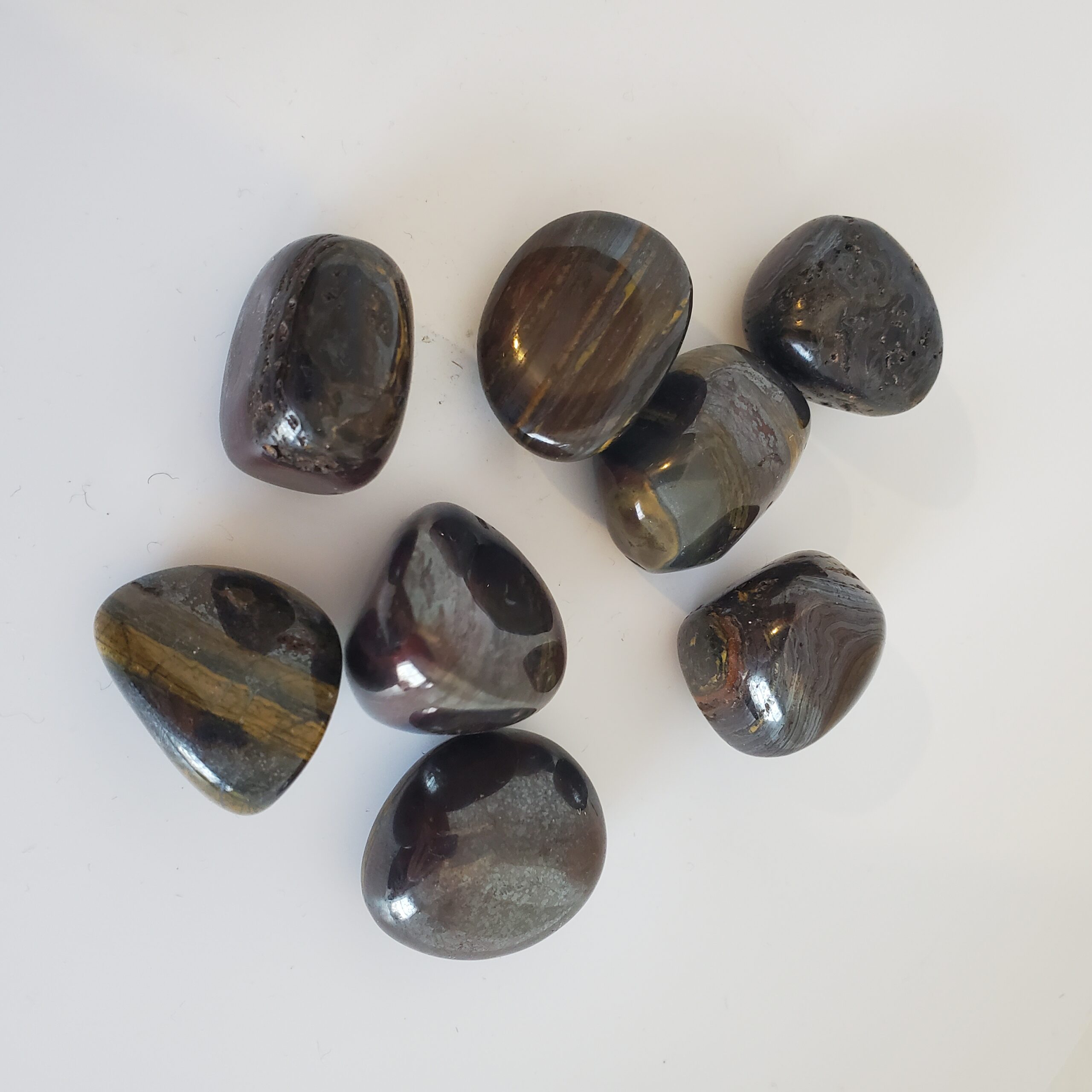 tiger iron tumbled
