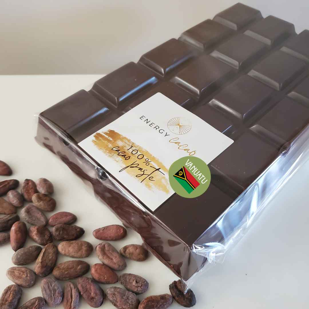 cacao paste 930g ceremonial grade vanuatu